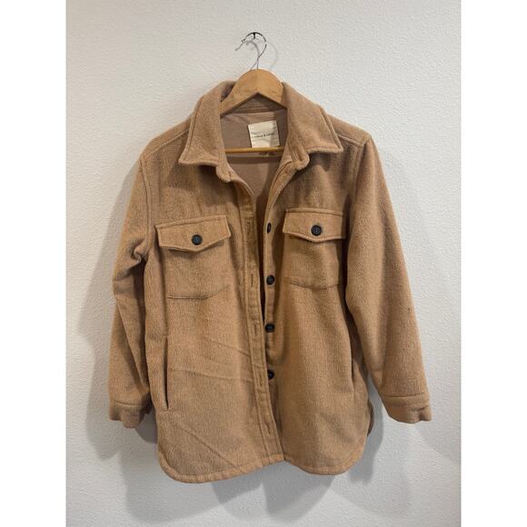 Thread & Supply Jackets & Blazers - Thread & Supply Camel lined button down